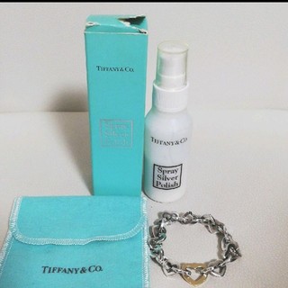 ティファニー(Tiffany & Co.)のティファニー  ブレスレット ハート シルバー×18K(ブレスレット/バングル)