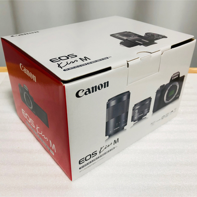 Canon EOS Kiss M Wズームキット ブラック 超特価！早い者勝ち！