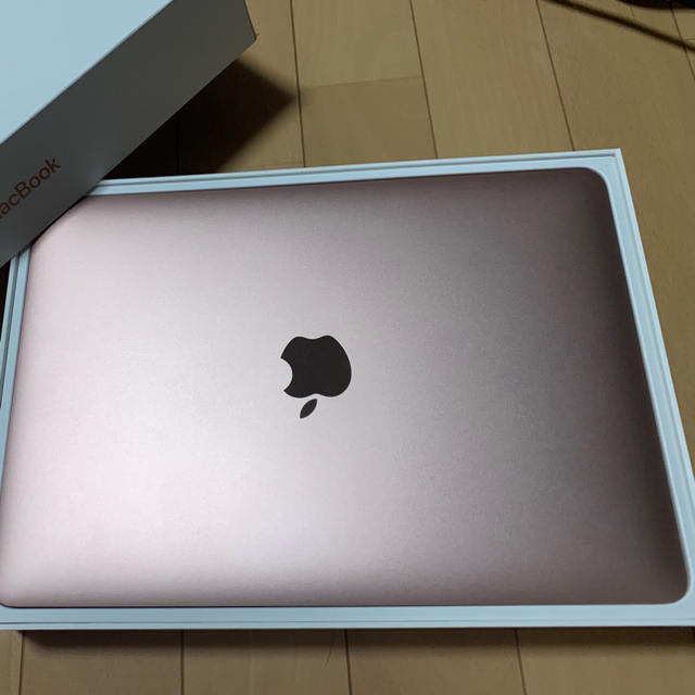 Mac (Apple) - 【充電回数8回のみ】最新MacBook 12インチ 512GB ローズゴールド