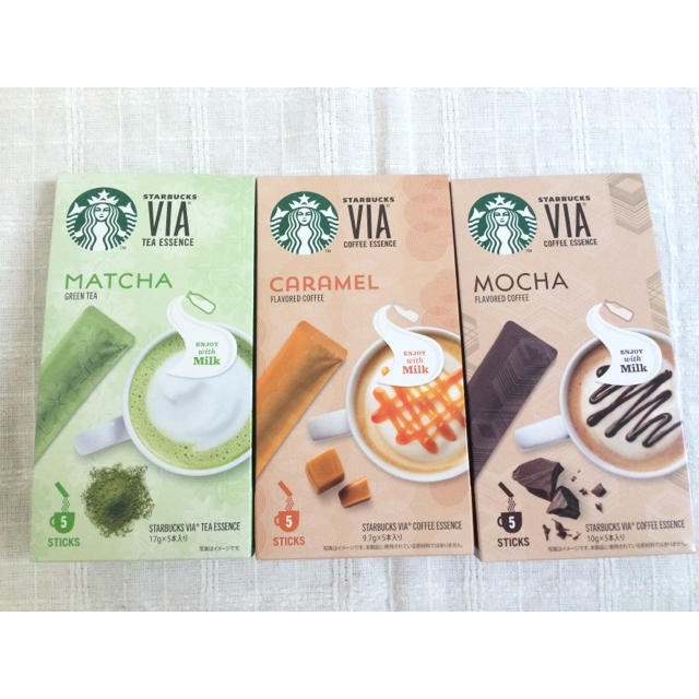 Starbucks Coffee(スターバックスコーヒー)の(新品・未開封)スターバックス VIA 3箱セット 食品/飲料/酒の飲料(コーヒー)の商品写真