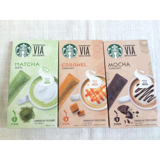 スターバックスコーヒー(Starbucks Coffee)の(新品・未開封)スターバックス VIA 3箱セット(コーヒー)