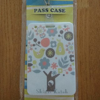 Shinzi Katoh リール付　パスケース　PASS CASE(パスケース/IDカードホルダー)