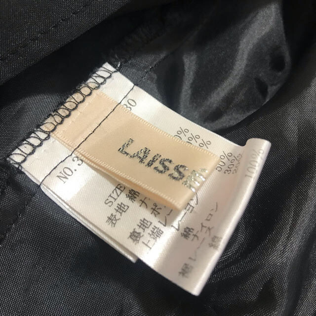 LAISSE PASSE(レッセパッセ)の【チェシャ猫さま】レッセパッセ  黒 レース ワンピース  レディースのワンピース(ミニワンピース)の商品写真