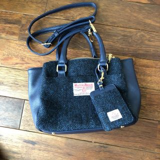 ハリスツイード(Harris Tweed)の値下げ　ハリスツィード 2way ハンドバッグ ショルダーバッグ(ハンドバッグ)