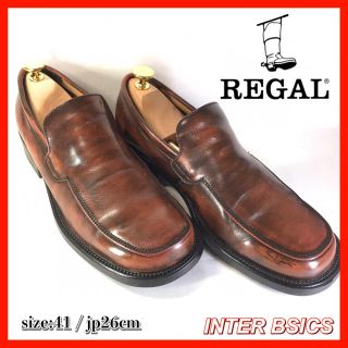 リーガル(REGAL)の即日対応！REGAL リーガル  INTER BSICS  26cm ブラウン(ドレス/ビジネス)