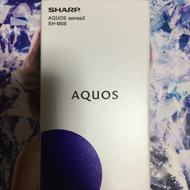 新品 SHARP AQUOS sense2 SH-M08 ブラック SIMフリー