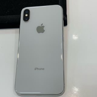 アイフォーン(iPhone)のiPhoneX 64GB Silver(スマートフォン本体)