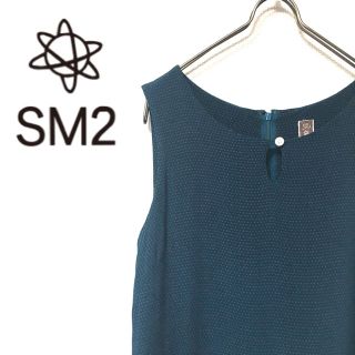 サマンサモスモス(SM2)の【美品】Samansa Mos2  サマンサモスモス ピンドット ワンピース(ロングワンピース/マキシワンピース)