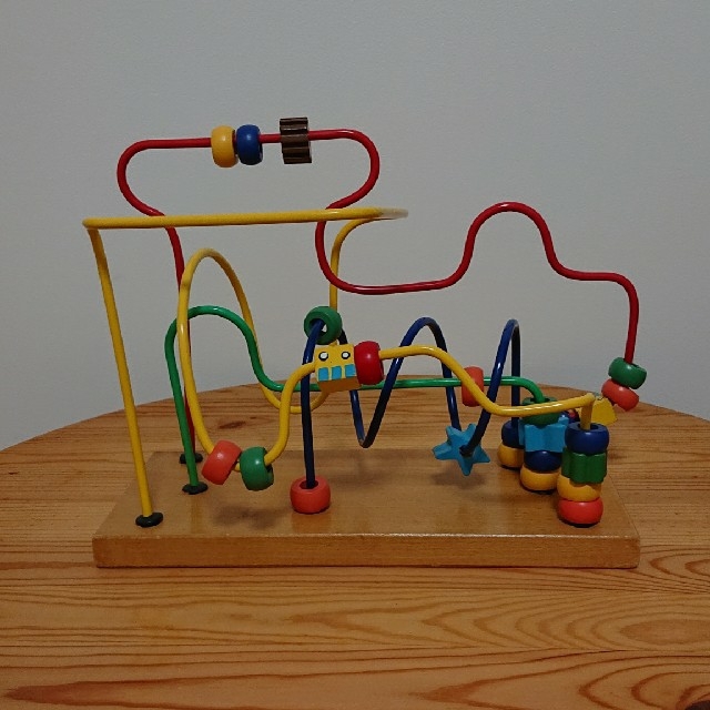 ビーズコースター キッズ/ベビー/マタニティのおもちゃ(知育玩具)の商品写真