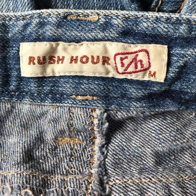 RUSH HOUR(ラッシュアワー)のrush hourデニムハーフパンツMサイズ レディースのパンツ(デニム/ジーンズ)の商品写真