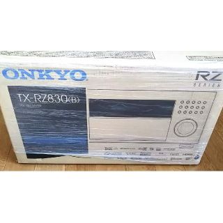 オンキヨー(ONKYO)の【新品未開封】ONKYO 9.2ch対応AVレシーバー TX-RZ830(B)(アンプ)