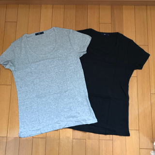 ジーユー(GU)の新品 GU  半袖Ｔシャツ 2枚組(Tシャツ(半袖/袖なし))