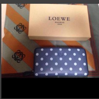 ロエベ(LOEWE)の限定品☆高島屋 直営店購入品 希少LOEWE レア品ロエベ  長財布 芸能人愛用(長財布)