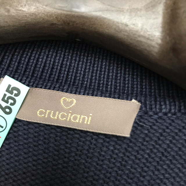 Cruciani(クルチアーニ)の【Cruciani クルチアーニ】ミドルゲージコットンリブ3Bニットジャケット  メンズのトップス(ニット/セーター)の商品写真