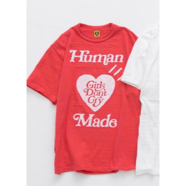 human made GirlsDon’tCry 赤Tシャツ