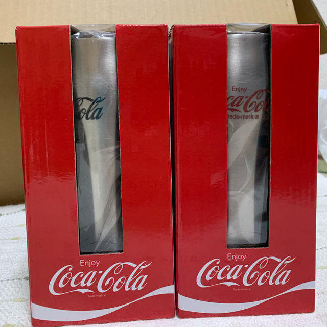コカ・コーラ(コカコーラ)のコカ・コーラ ステンレスタンブラー420 インテリア/住まい/日用品のキッチン/食器(タンブラー)の商品写真