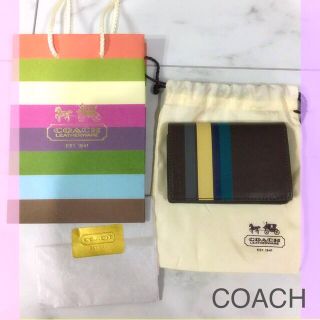 コーチ(COACH)のCOACH カードケース(名刺入れ/定期入れ)