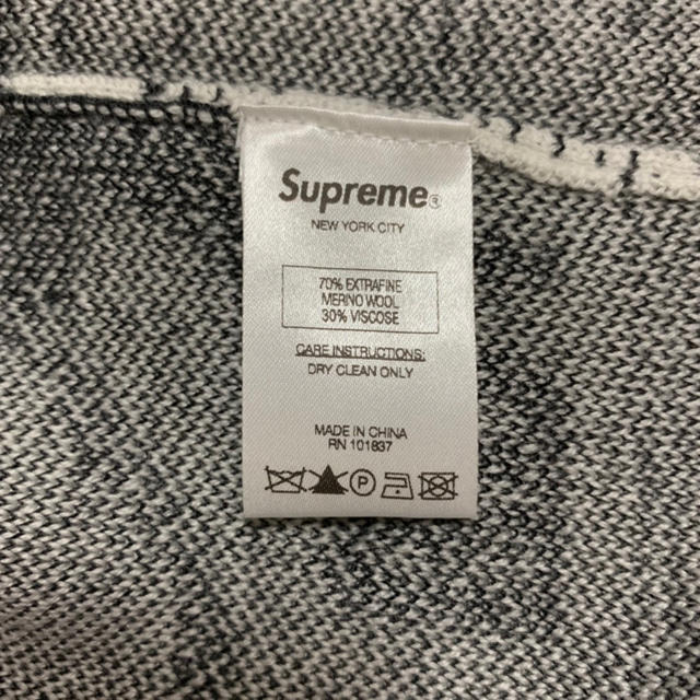 買いクーポン Supreme Newsprint Sweater 白 M