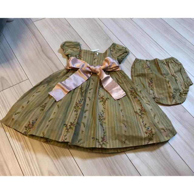Ralph Lauren(ラルフローレン)のラルフローレン ワンピース ドレス 80 キッズ/ベビー/マタニティのベビー服(~85cm)(ワンピース)の商品写真
