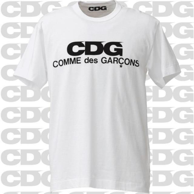 COMME des GARCONS(コムデギャルソン)の即完売品‼︎CDG Tシャツ Sサイズ ホワイト レディースのトップス(Tシャツ(半袖/袖なし))の商品写真