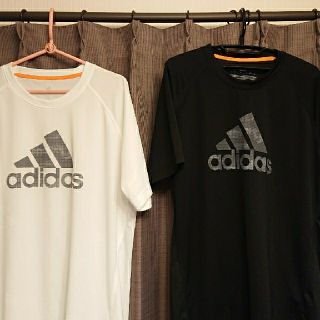 アディダス(adidas)のアディダス Tシャツ 二枚セット サイズ 2XO(Tシャツ/カットソー(半袖/袖なし))