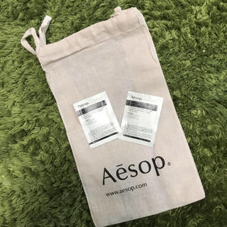 イソップ(Aesop)のaesopショッパー巾着袋+サンプルセット(ショップ袋)