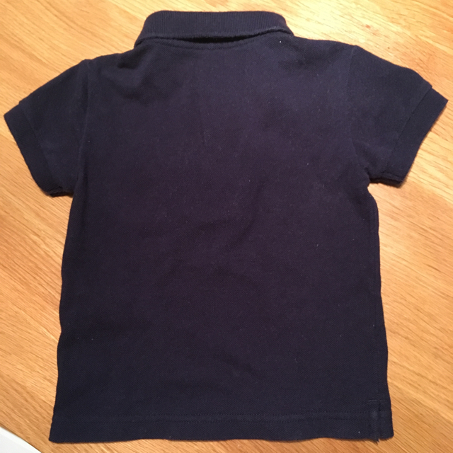 MUJI (無印良品)(ムジルシリョウヒン)のポロシャツ 80 キッズ/ベビー/マタニティのベビー服(~85cm)(シャツ/カットソー)の商品写真