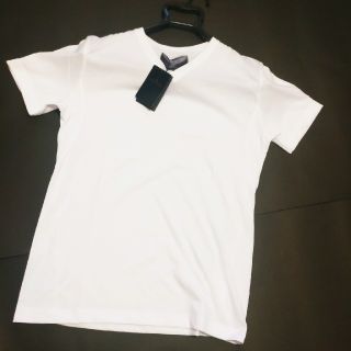 ナノユニバース(nano・universe)の新品■ナノユニバース//wjk 別注VネックTシャツ/白/【M】(Tシャツ/カットソー(半袖/袖なし))