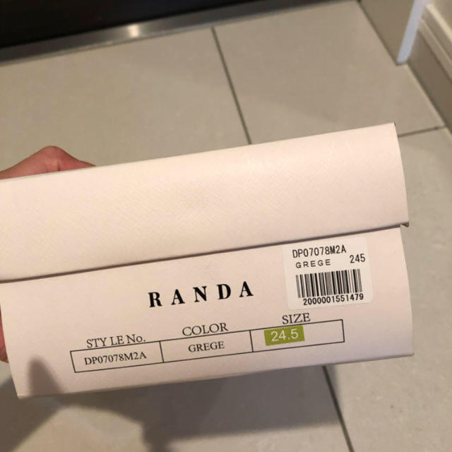 RANDA(ランダ)の新品未使用RANDAランダパンプス レディースの靴/シューズ(ハイヒール/パンプス)の商品写真