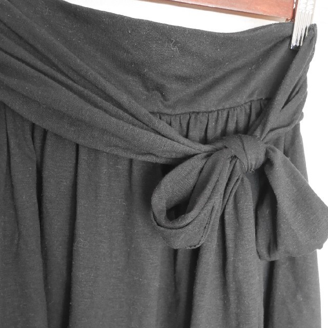 Rouge vif(ルージュヴィフ)のゆりりんご様専用＊ふんわりミニスカート＊黒 レディースのスカート(ミニスカート)の商品写真