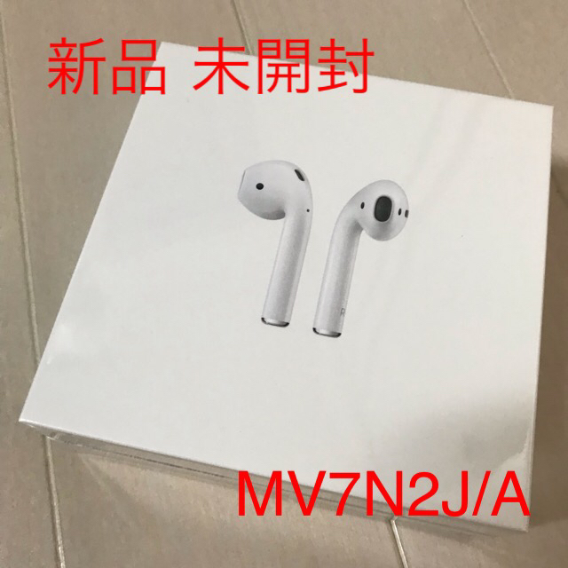 【SALE／10%OFF Apple - 正規品 第２世代 Airpods Apple 未開封 チワワ新品 ヘッドフォン/イヤフォン
