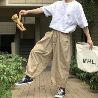 ニードルス(Needles)の【新品】ニードルス needles H.D Pants  ヒザデル ベージュ(チノパン)