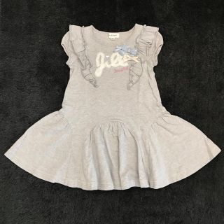 ジルスチュアートニューヨーク(JILLSTUART NEWYORK)のJILLSTUART NEWYORK ワンピース 110cm グレー(ワンピース)