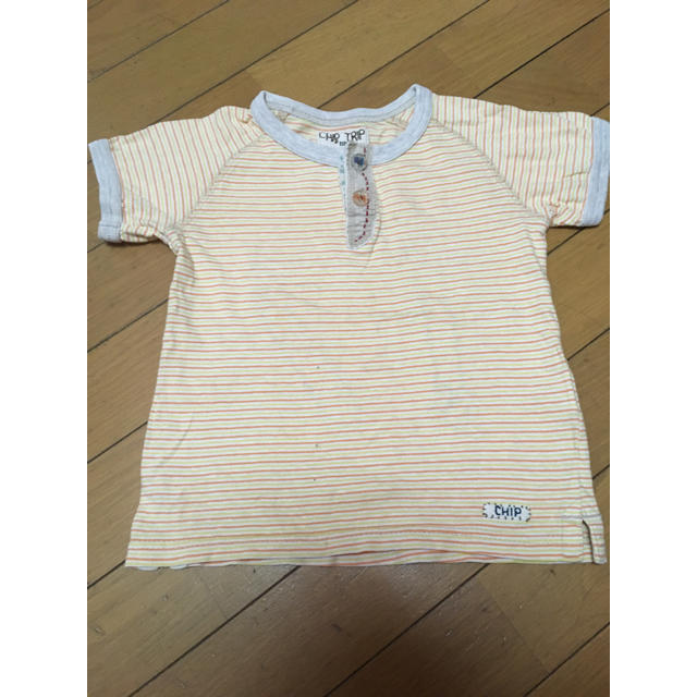 CHIP TRIP(チップトリップ)のCHIP TRIP 半袖 シャツ キッズ/ベビー/マタニティのキッズ服男の子用(90cm~)(Tシャツ/カットソー)の商品写真