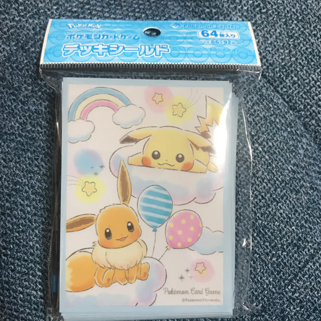 ポケモン ポケモンカード デッキシールド スリーブ ピカチュウ イーブイ Rbの通販 By ブルー S Shop ポケモンならラクマ