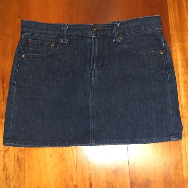 UNIQLO(ユニクロ)のユニクロ デニムミニスカート サイズ67 レディースのスカート(ミニスカート)の商品写真