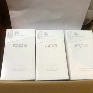 アイコス(IQOS)のiqos3 3台 ホワイト(タバコグッズ)