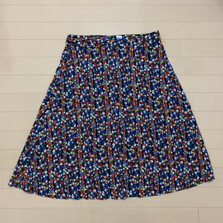 ギャップ(GAP)のGAP フレアスカート 小花柄(ひざ丈スカート)