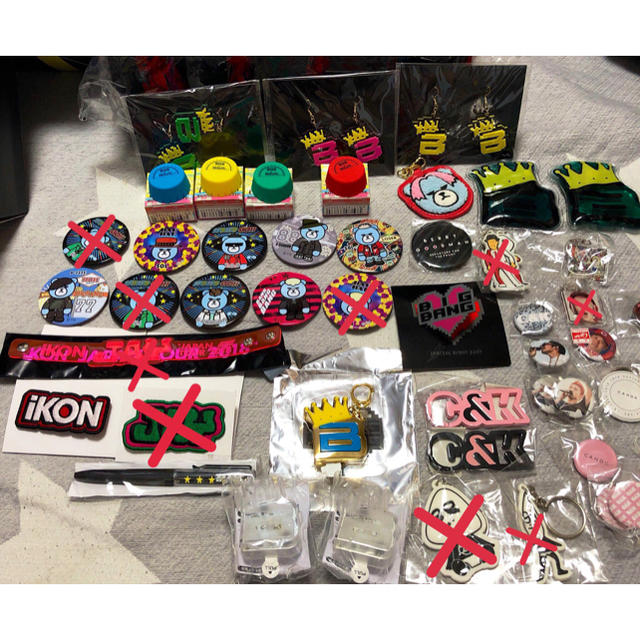iKON(アイコン)のbigbang ikon C&K グッズ エンタメ/ホビーのタレントグッズ(アイドルグッズ)の商品写真