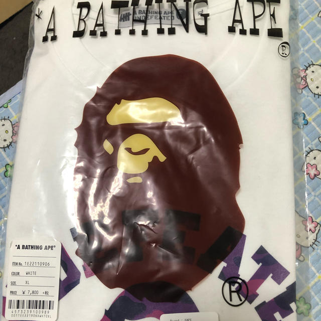 A BATHING APE(アベイシングエイプ)のA BATHING APE×UNDEFEATED メンズのトップス(Tシャツ/カットソー(半袖/袖なし))の商品写真