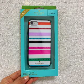 ケイトスペードニューヨーク(kate spade new york)の【新品/未使用】kate spade/ケイトスペード＊iPhone7・8ケース(iPhoneケース)