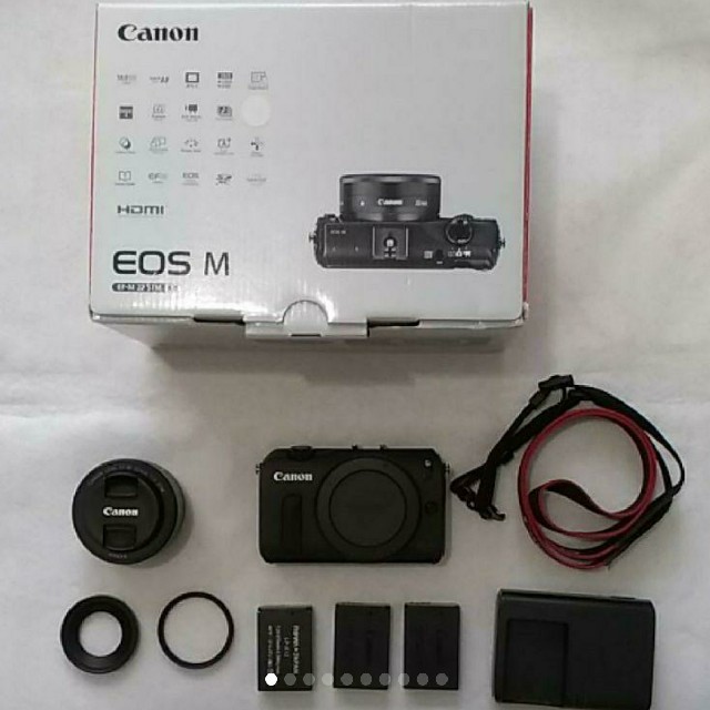 Canon EOS MとEF-M 22mm F2 STM セット（元箱あり） - ミラーレス一眼