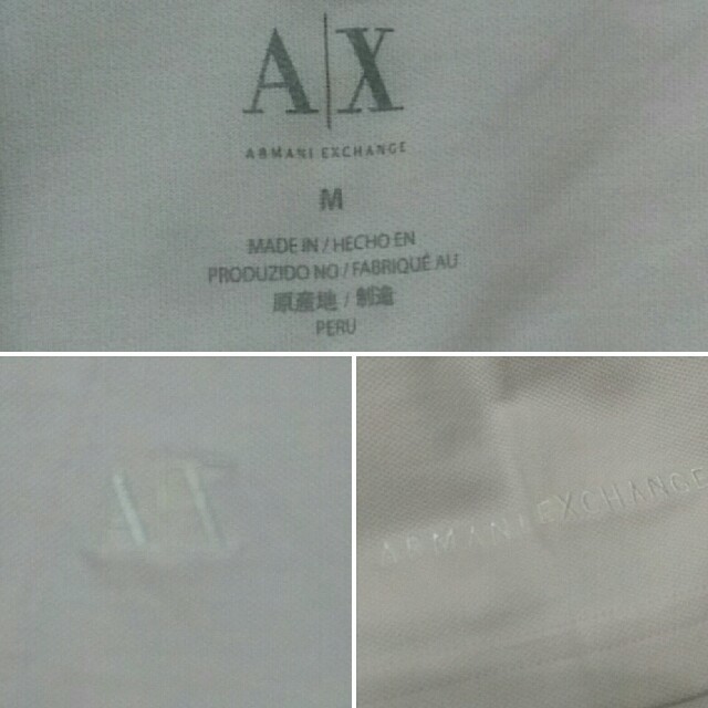 ARMANI EXCHANGE(アルマーニエクスチェンジ)の【New】AX ピンク ポロシャツ メンズのトップス(ポロシャツ)の商品写真