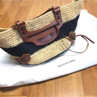 バレンシアガ(Balenciaga)のBALENCIAGA カゴバッグ(かごバッグ/ストローバッグ)