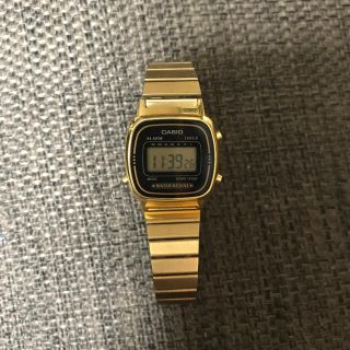 カシオ(CASIO)のCASIO腕時計ゴールド(腕時計)