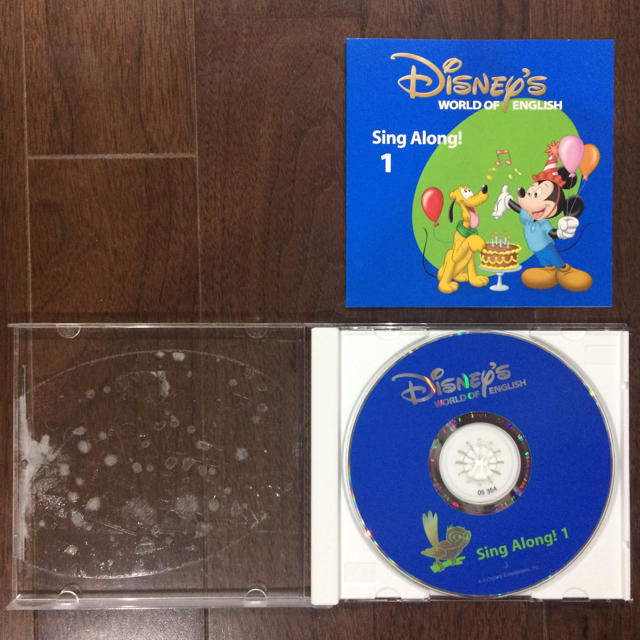 Disney(ディズニー)のシングアロング１ 単品CD キッズ/ベビー/マタニティのおもちゃ(知育玩具)の商品写真