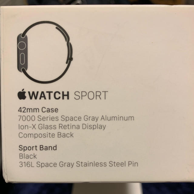 Apple(アップル)のmasyu様専用  Apple Watch 42mm メンズの時計(腕時計(デジタル))の商品写真