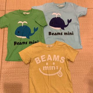 ビームス(BEAMS)のBEAMS mini キッズTシャツ3点セット(Tシャツ/カットソー)