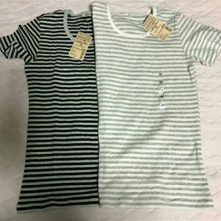 ムジルシリョウヒン(MUJI (無印良品))の無印良品 オーガニック Tシャツ 2枚(Tシャツ(半袖/袖なし))