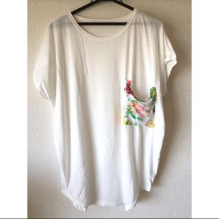 コウベレタス(神戸レタス)の夏SALE★花柄ポケットTシャツ(Tシャツ(半袖/袖なし))